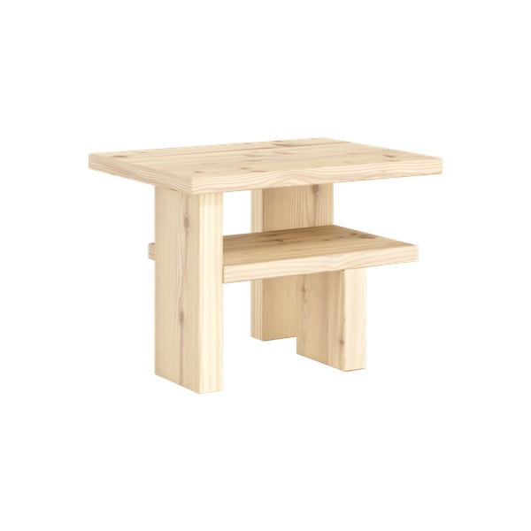 Odkladací stolík z borovicového dreva 34x45 cm Japan – Karup Design