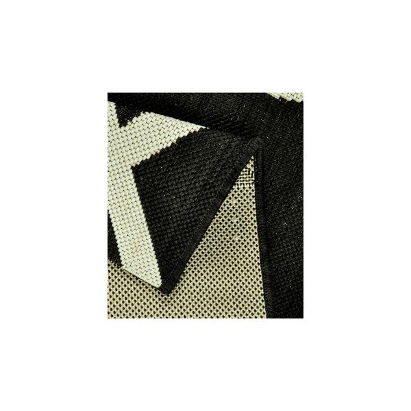 Kuchynský koberec Milk&Coffee 80x200 cm, čierny-image-1