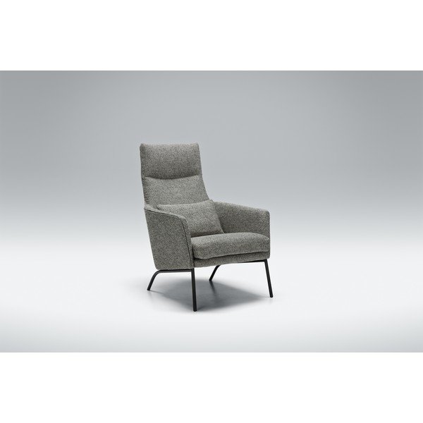 Sivé kreslo Siri - Sits-image-1