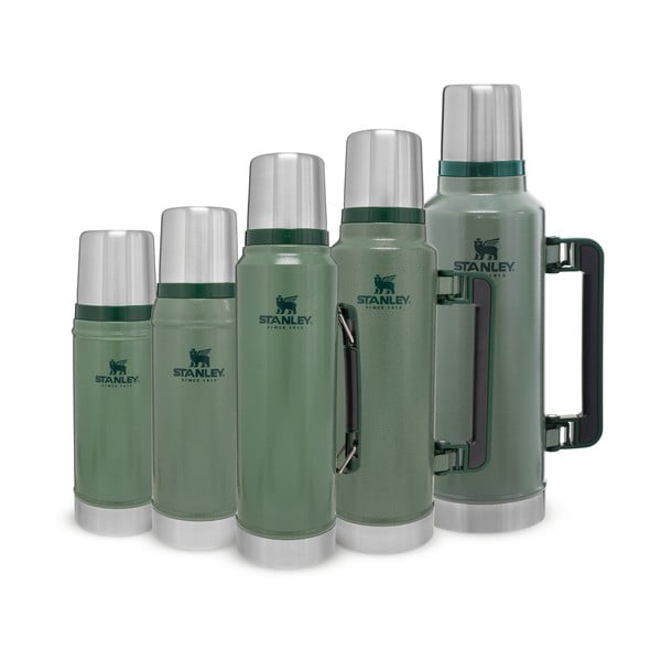 Zelená termoska z nehrdzavejúcej ocele 1 l Legendary Classic Hammer Tone Green – Stanley-image-3