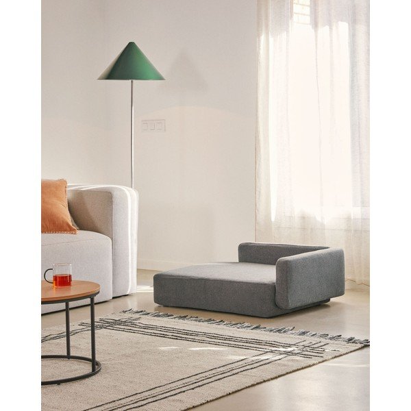 Tmavosivý pelech pre psov 96x70 cm Bowie - Kave Home-image-3