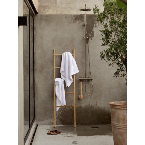 Biela froté bavlnená osuška 70x140 cm Sauna – Zone-image-1
