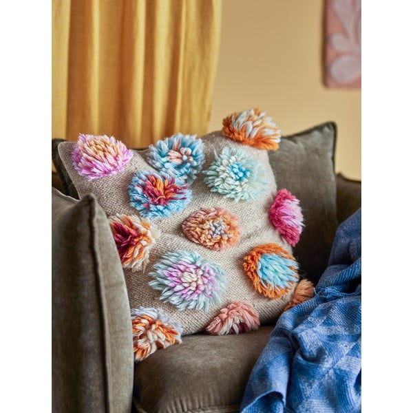 Dekoračný vankúš s prímesou vlny 50x50 cm Somma – Bloomingville-image-1