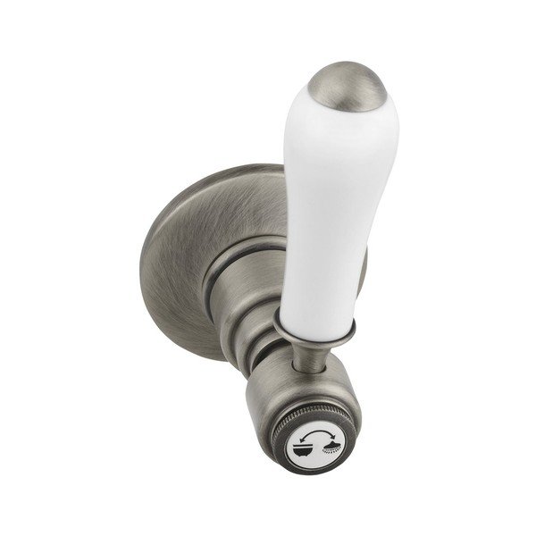 Podomietková sprchová batéria v matne striebornej farbe (2 výstupy) Antea – Sapho-image-2