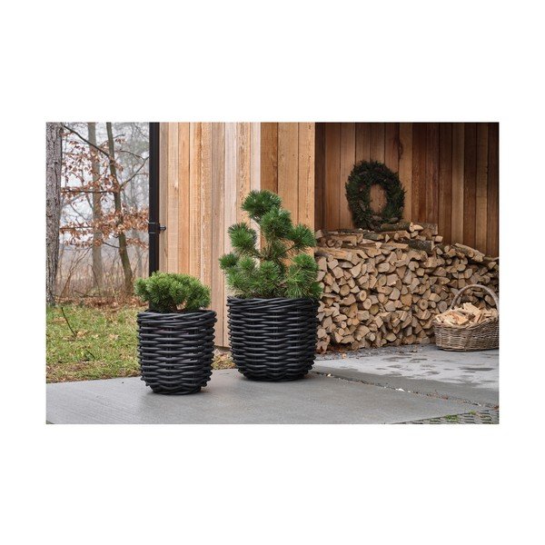 Ratanové kvetináče v súprave 2 ks ø 52 cm Vilda – Villa Collection-image-2