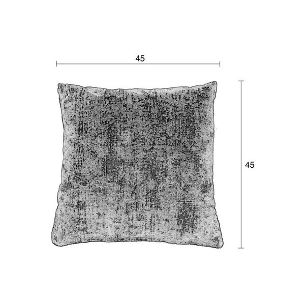 Zelený vankúš s výplňou Zuiver Sarona Vintage, 45 × 45 cm-image-2