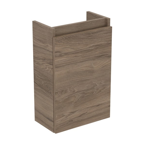 Závesná skrinka pod umývadlo v dekore orecha v prírodnej farbe 35x55 cm Eurovit+ – Ideal Standard-image-1