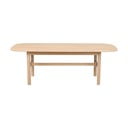 Konferenčný stolík z dubového dreva v prírodnej farbe 135x62 cm Hammond - Rowico