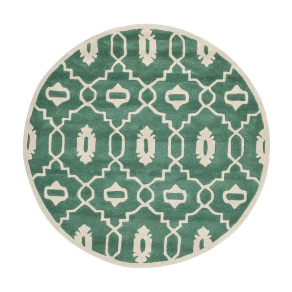 Mentolovozelený koberec Safavieh Mondello, ø 152 cm