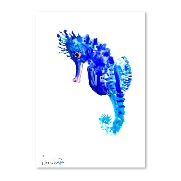 Autorský plagát Seahorse od Surena Nersisyana, 60 x 42 cm