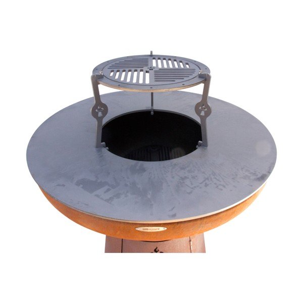 Oceľová nadstavba nad ohnisko Remundi Topper M-image-2