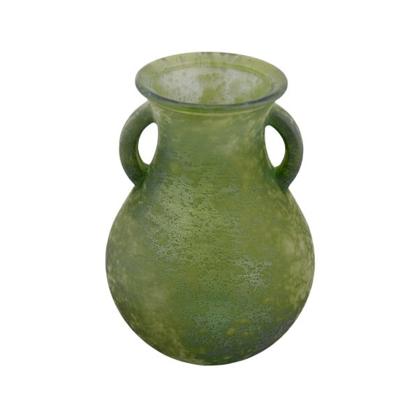 Fľaškovozelená váza z recyklovaného skla Ego Dekor Cantaro, 2,15 l