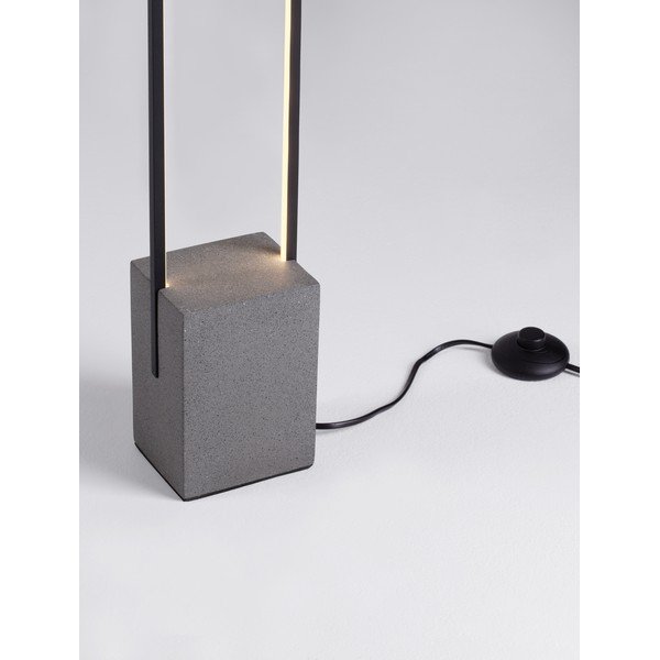 Čierna LED stojacia lampa (výška  161 cm) Lithos – Nova Luce-image-4