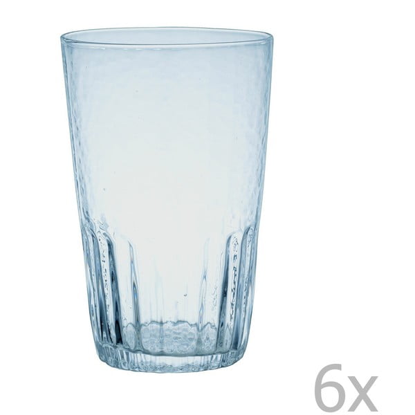 Set 6 pohárov Kinto DEW Tumbler Clear, 420ml