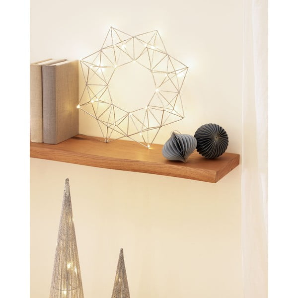 Svetlosivá svetelná dekorácia Mishell – Kave Home-image-1