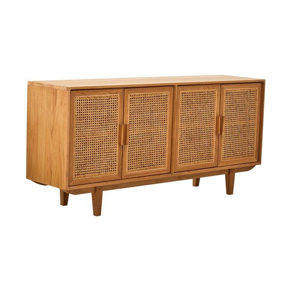 Komoda z dubového dreva v prírodnej farbe Lyon – Premier Housewares