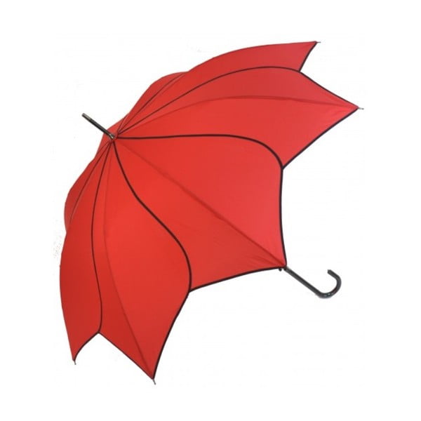 Červený dáždnik Windmill, ⌀ 105 cm