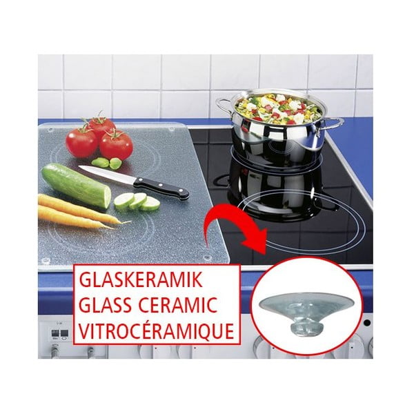 Sada 2 sklenených krytov na sporák Wenko Caprese-image-1