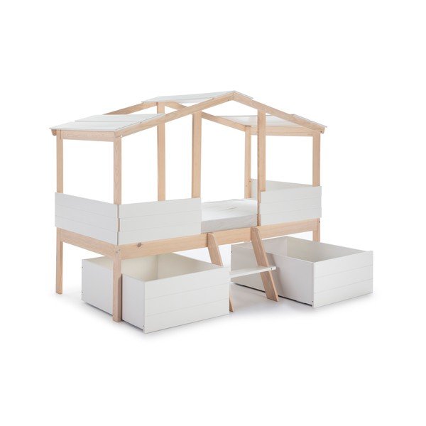 Biele zásuvky pod detskú posteľ 2 ks Parma – Marckeric-image-3