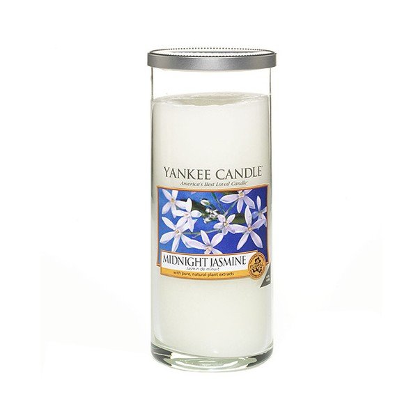 Vonná sviečka Yankee Candle Polnočný Jazmín, doba horenia až 140 hodín
