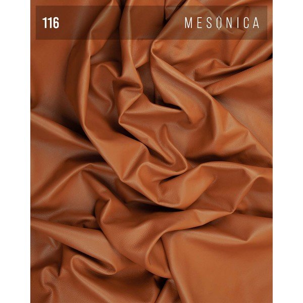 Koňakovohnedá kožená pohovka 207 cm Kobo – MESONICA-image-4