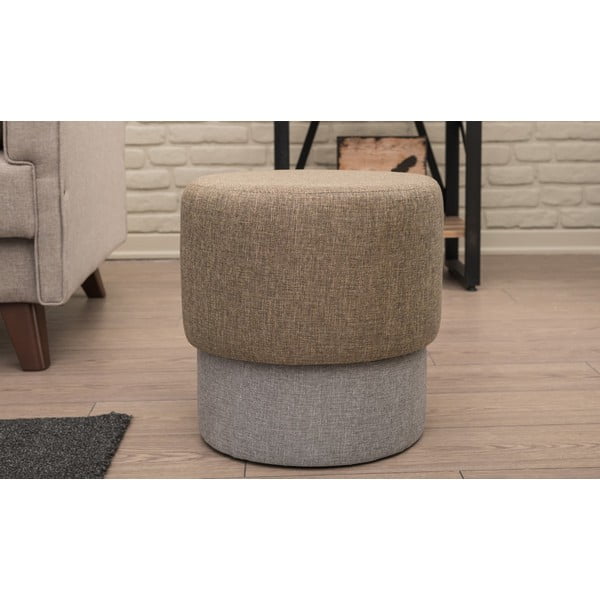 Svetlohnedý taburet Felix – Artie-image-1