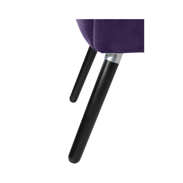 Fialové kreslo Max Winzer Jörn Velor-image-3