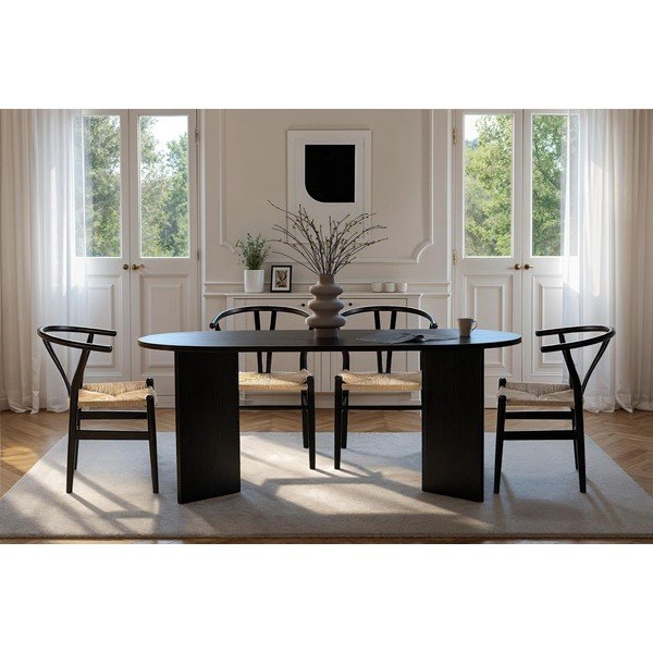 Matný jedálenský stôl 89,5x180 cm Sablin – Kalune Design-image-1