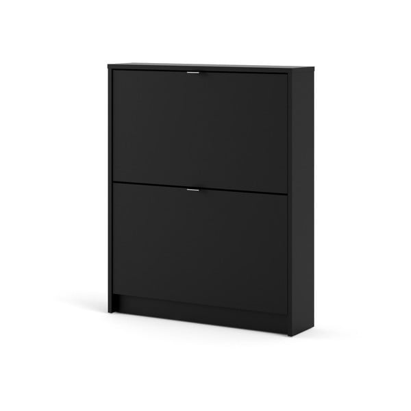 Čierna výklopná skrinka na topánky Shoes – Tvilum-image-4