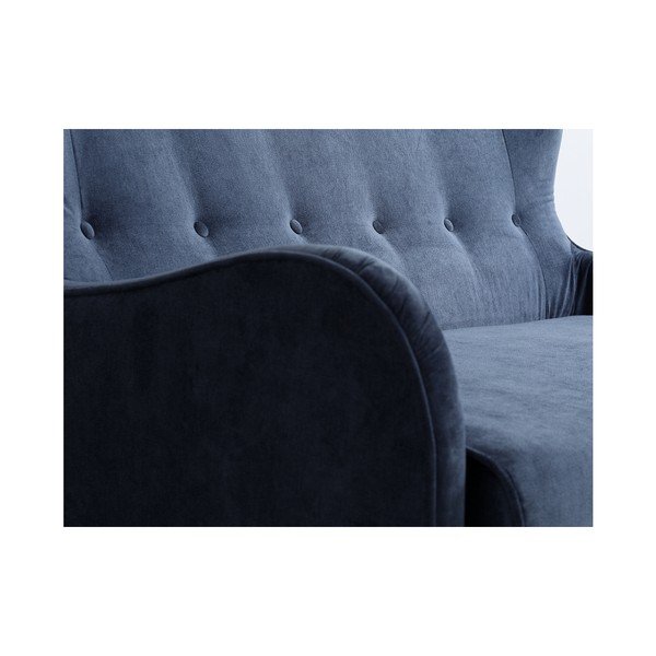 Tmavomodrá dvojmiestna pohovka Custom Form Cozyboy-image-2