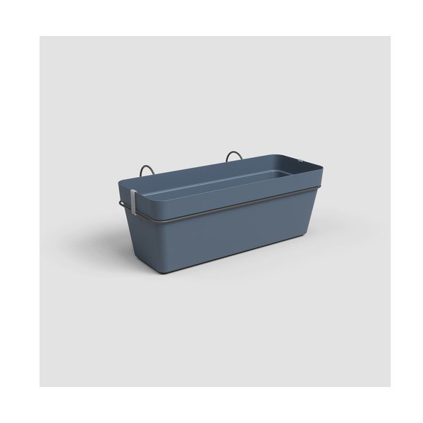 Závesný samozavlažovací kvetináč z recyklovaného plastu 50 cm Capri – Artevasi-image-1