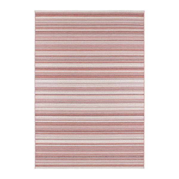 Tmavoružový koberec vhodný aj na von Elle Decoration Secret Calais, 80 × 150 cm