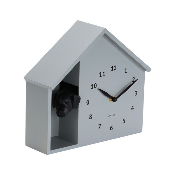 Nástenné hodiny Peeking Doggy – Karlsson-image-3