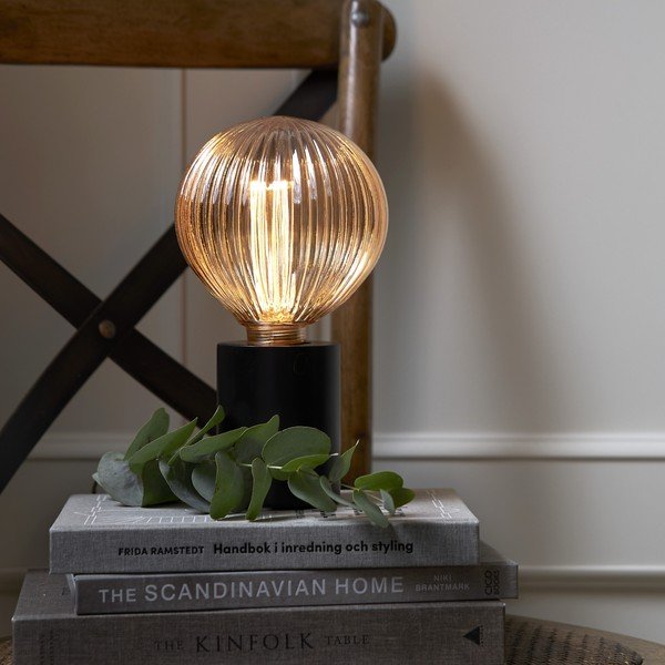 Teplá LED žiarovka E27, 1 W NGC Stripe – Star Trading-image-1