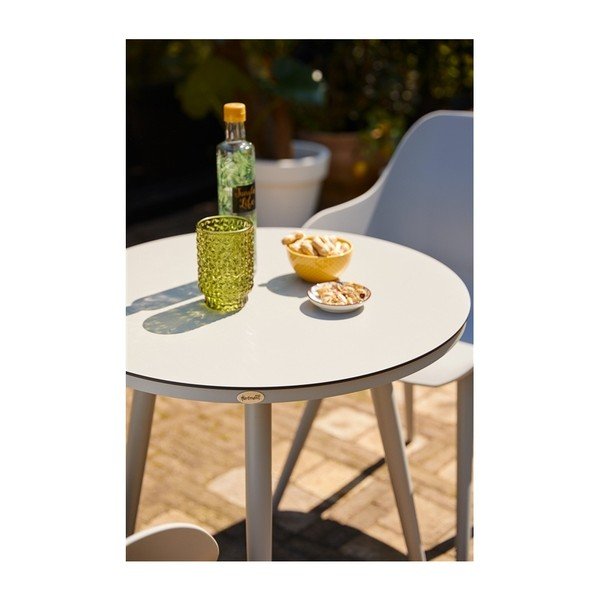 Sivý záhradný stolík Hartman Sophie Studio Bistro, ø 66 cm-image-1