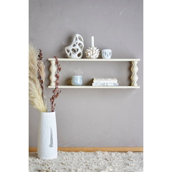 Biela poschodová polica 80 cm Salino – Bloomingville-image-1