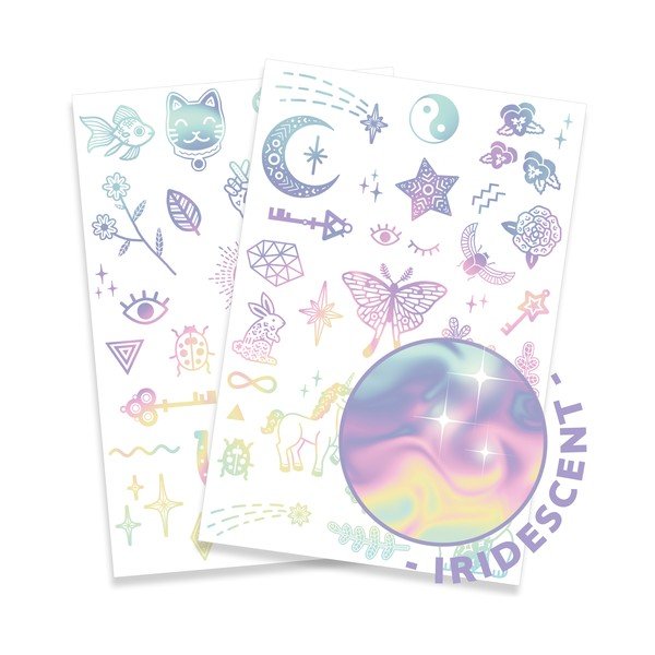 Súprava tetovaní Djeco Rainbow Happiness-image-1