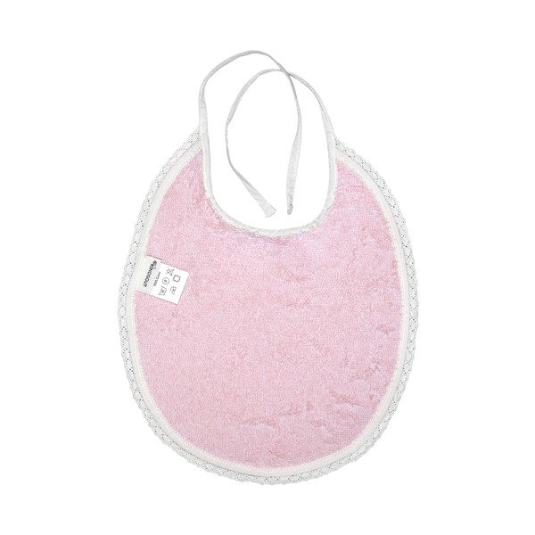 Ružový mušelínový podbradník Kindsgut Paris-image-3