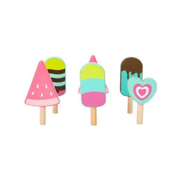 Detský drevený zmrzlinárský vozík Legler Ice Cream-image-1