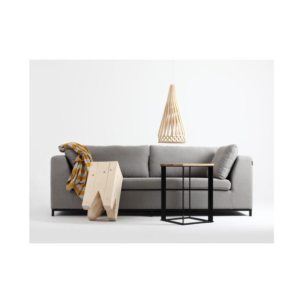 Svetlosivá rozkladacia pohovka pre troch Ambient-image-3