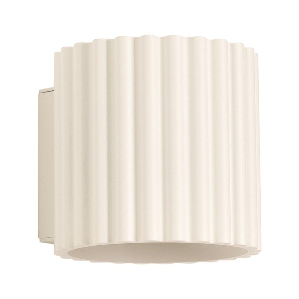 Krémové nástenné svietidlo ø 10 cm Zora – Sollux