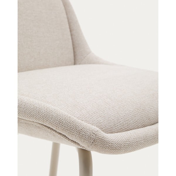 Béžová barová stolička (výška sedadla 65 cm) Aimin – Kave Home-image-3