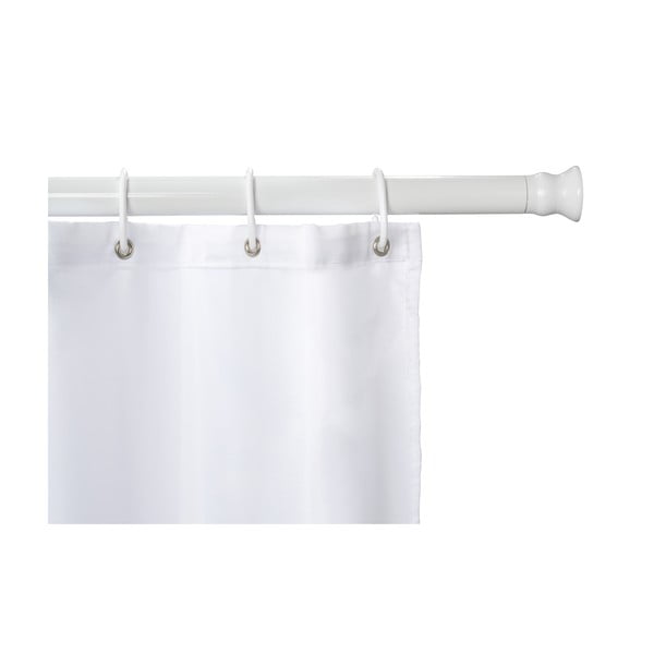 Biela tyč na sprchový záves 110 - 185 cm – Wenko