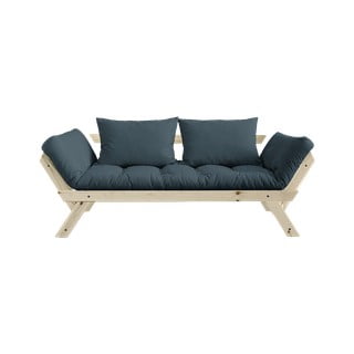 Rozkladacia pohovka s petrolejovomodrým poťahom Karup Design Bebop Natural/Petrol Blue