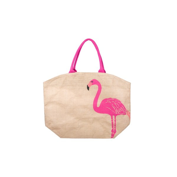 Plátená taška Flamingo