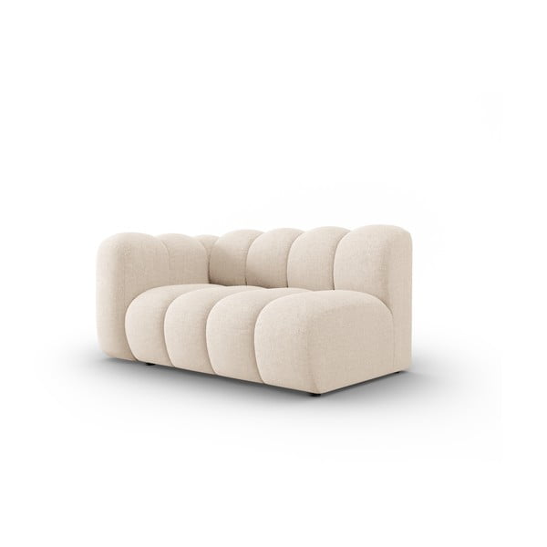Krémovobiely modul pohovky (ľavý roh) Lupine – Micadoni Home-image-2