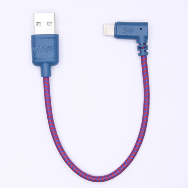 Nabíjací kábel Lightning pre iPhone 5 a iPhone 6 Wooky Urban, 20 cm