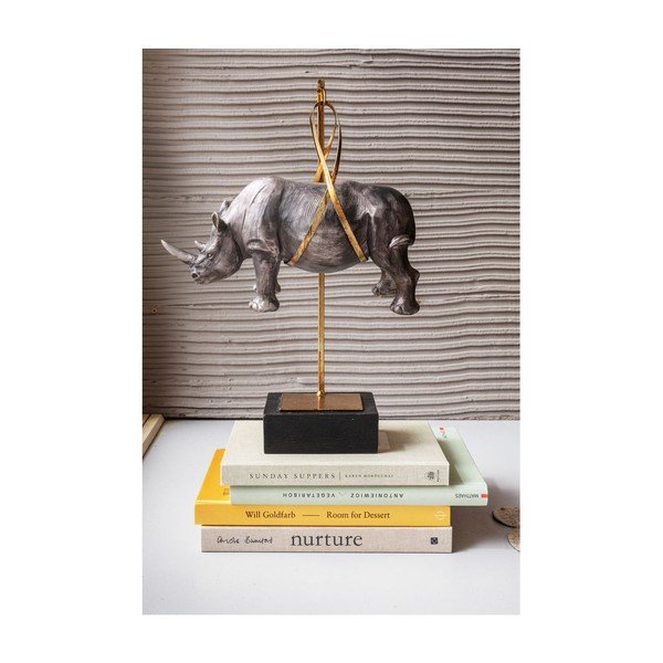 Dekorácie Kare Design Hanging Rhino, výška 43 cm-image-1
