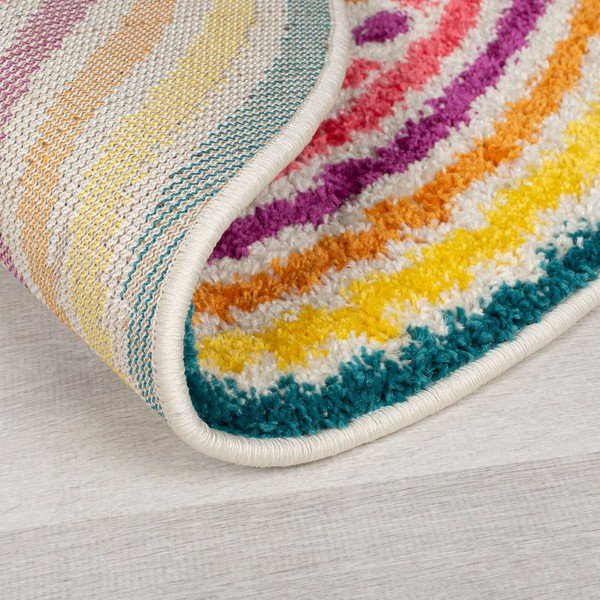 Okrúhly koberec 100x100 cm Rainbow Spot – Flair Rugs-image-2
