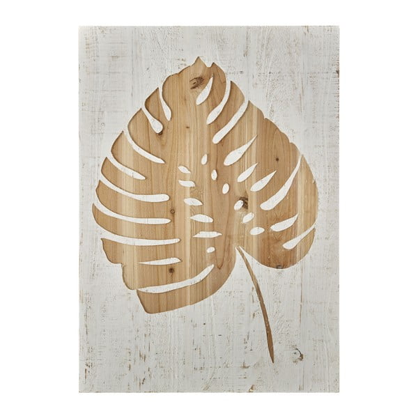 Drevený obraz Graham & Brown Tropical Leaf, 50 × 70 cm